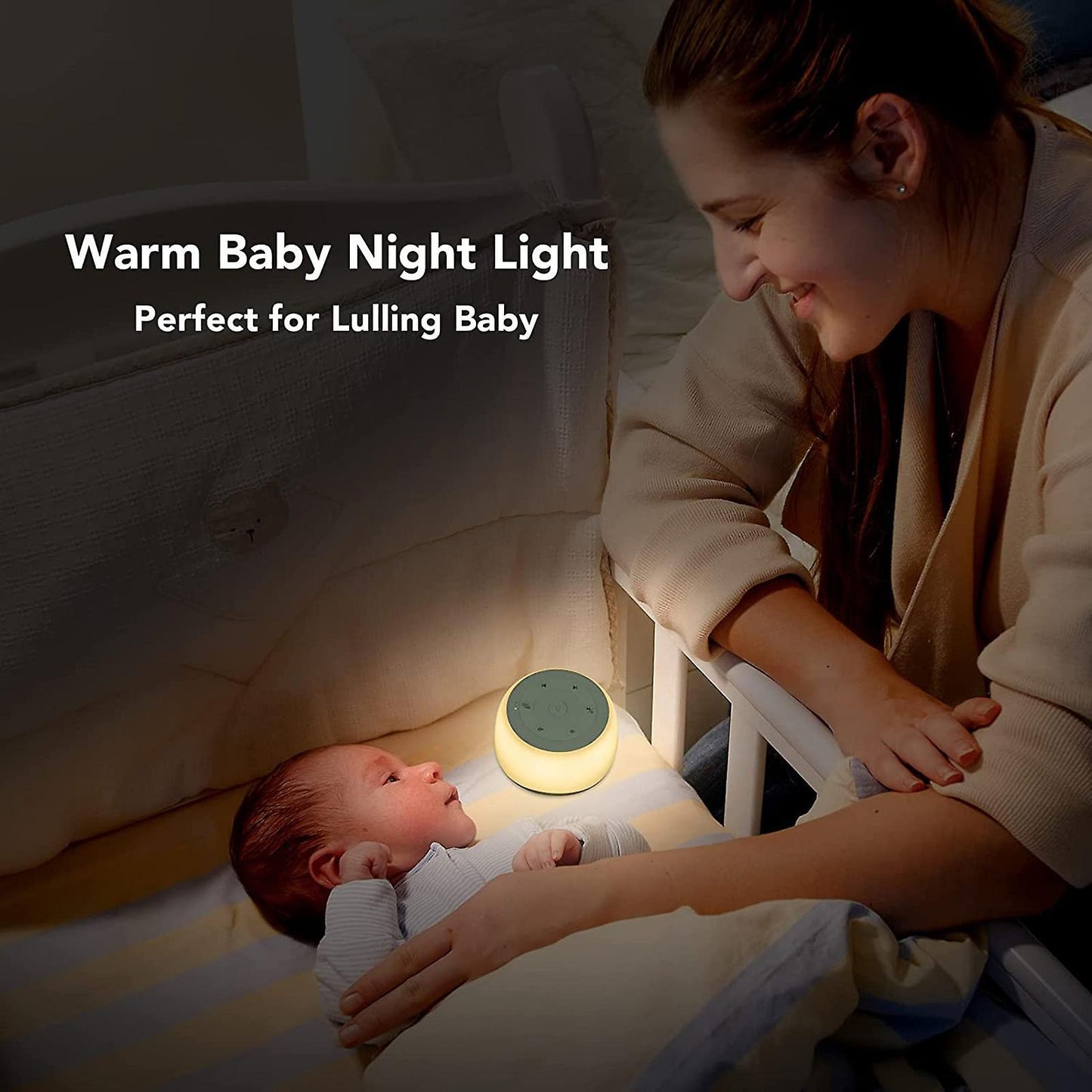 Desktop White Noise Machine Sleep Sound Device for Home Office