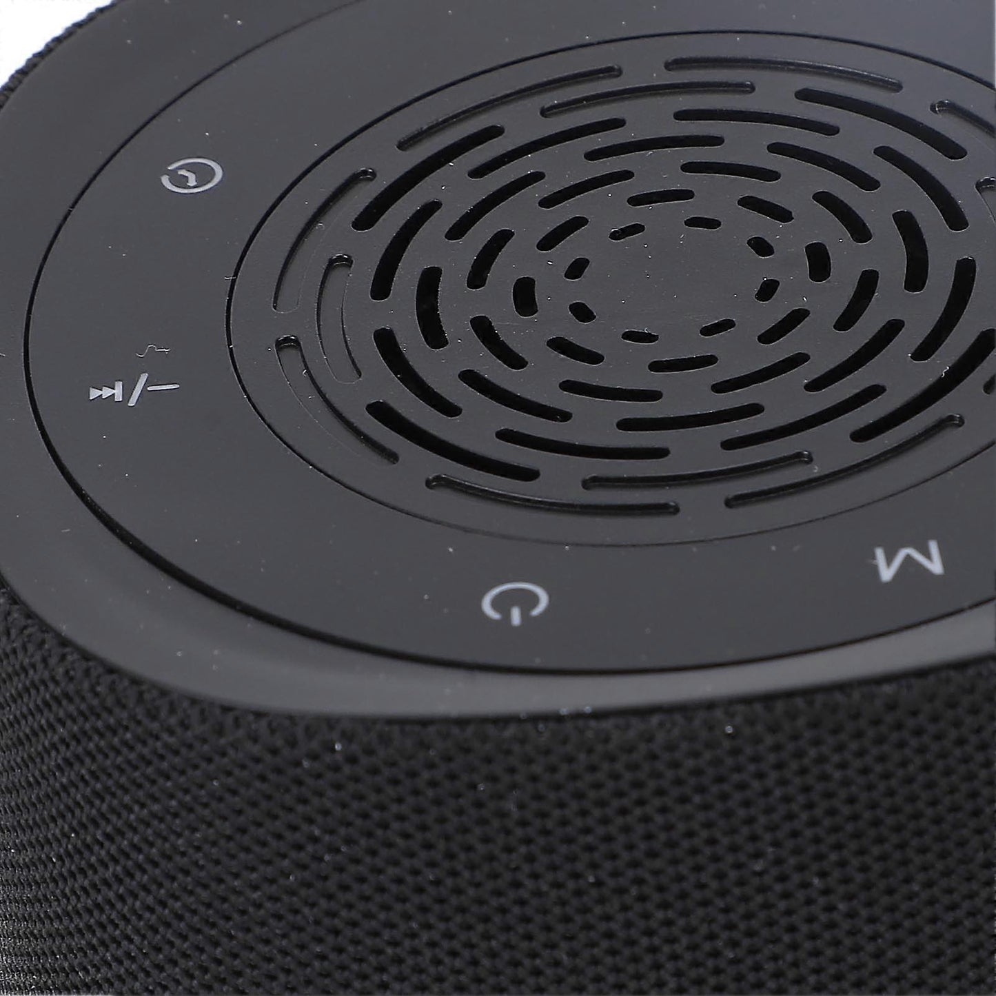 Bluetooth White Noise Machine 14 Sounds Rechargeable Breathing Light Black