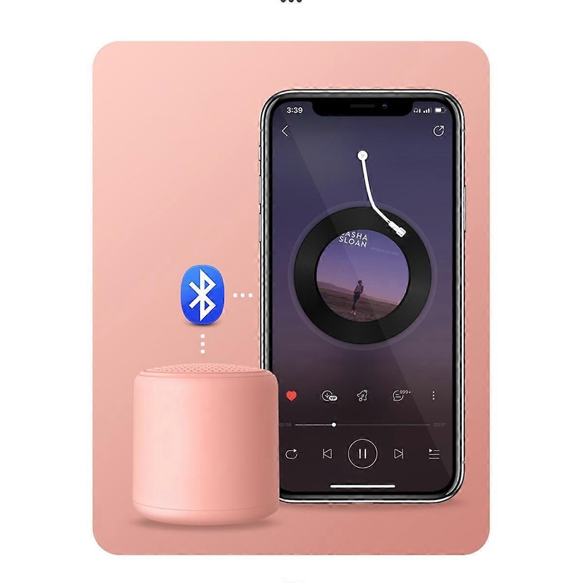 Portable Bluetooth White Noise Sound Machine Macaroon Color Travel Mini
