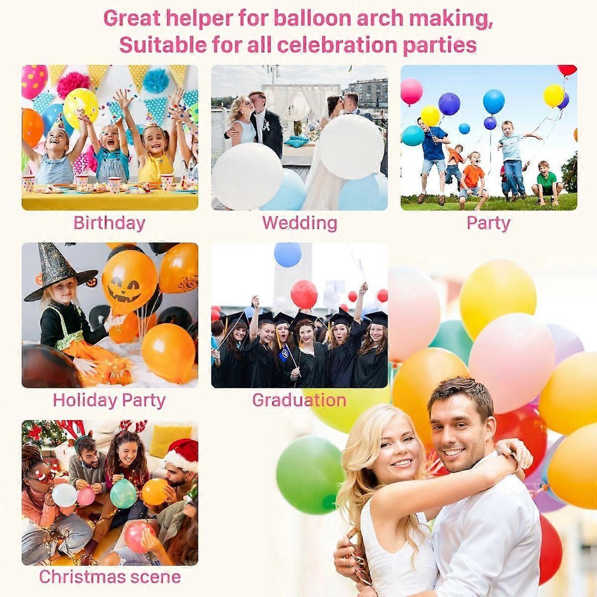 Electric Balloon Pump Portable Air Inflator for Party Birthday Balloons