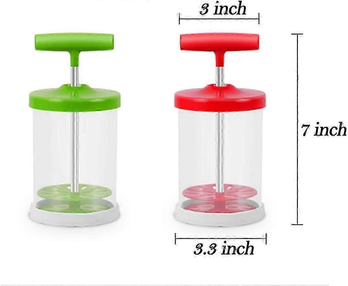 Manual Whipped Cream Dispenser 450ml Professional Cream Whipper with Lid