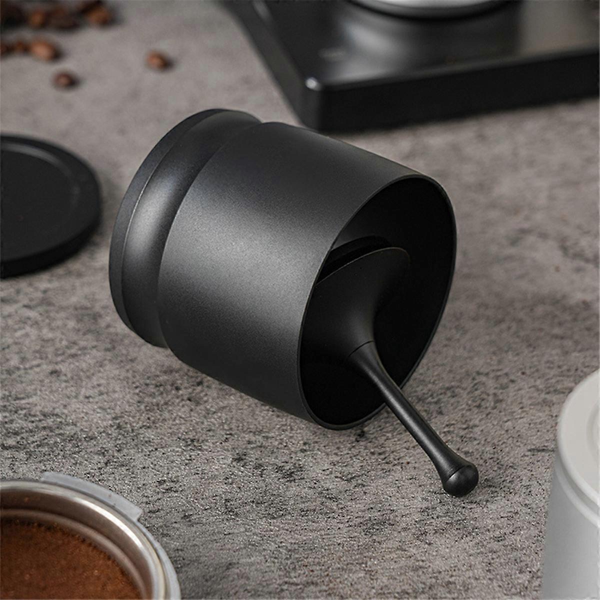 58mm Coffee Dosing Cup Aluminum Alloy Espresso Funnel Silver Barista Tool