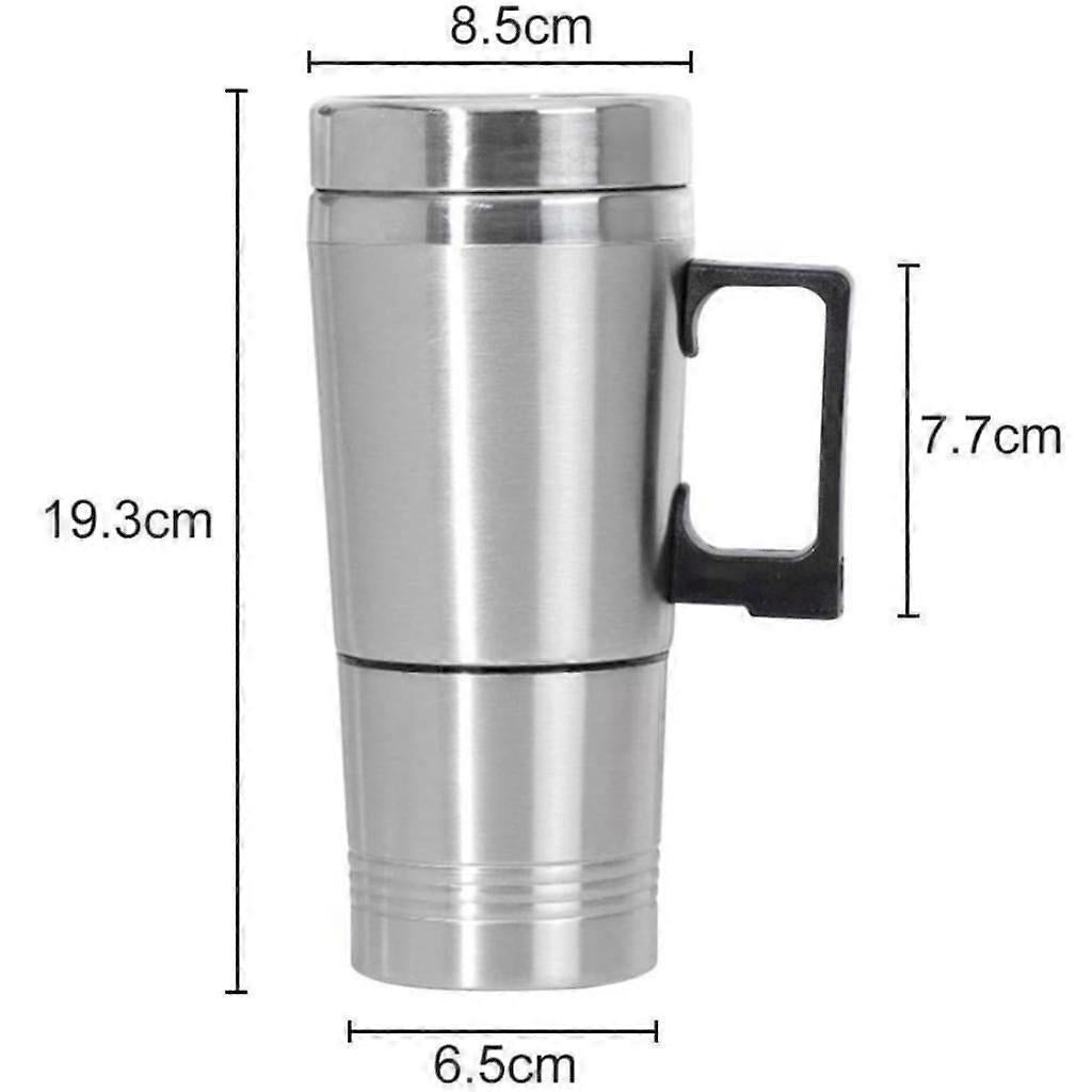 12V Electric Kettle Stainless Steel Tea Coffee Maker warmer for Car Camping