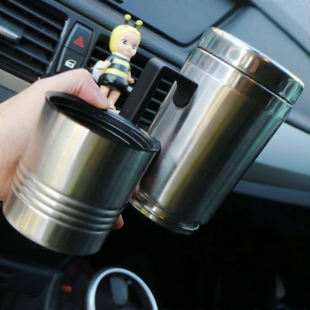12V Electric Kettle Stainless Steel Tea Coffee Maker warmer for Car Camping