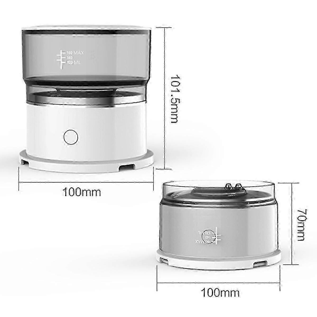 Portable Drip Coffee Maker Mini Double Filter Manual Coffee Brewing Machine