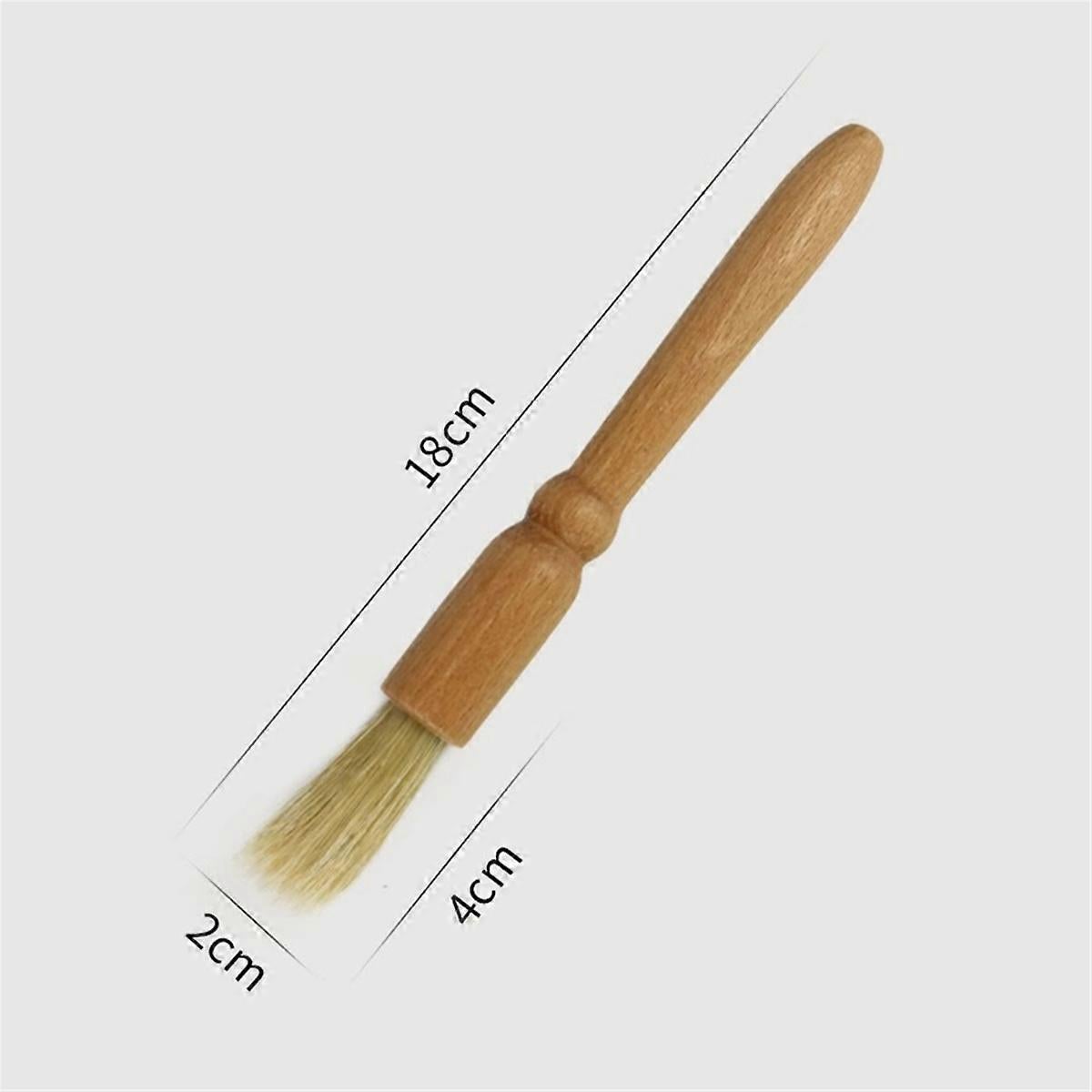 Coffee Grinder Brush Bamboo Handle Cleaning Brush Tool for Coffee Maker
