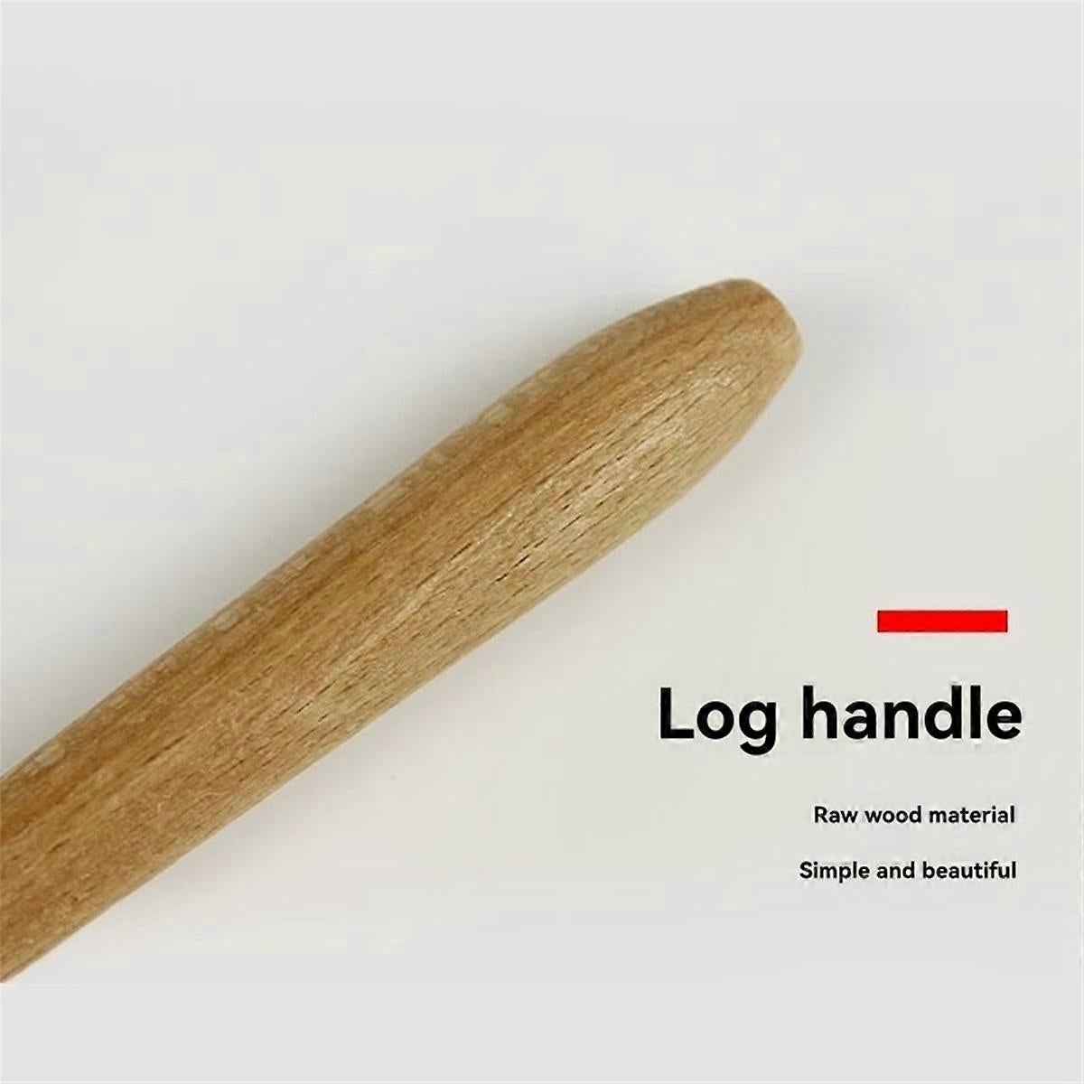 Coffee Grinder Brush Bamboo Handle Cleaning Brush Tool for Coffee Maker