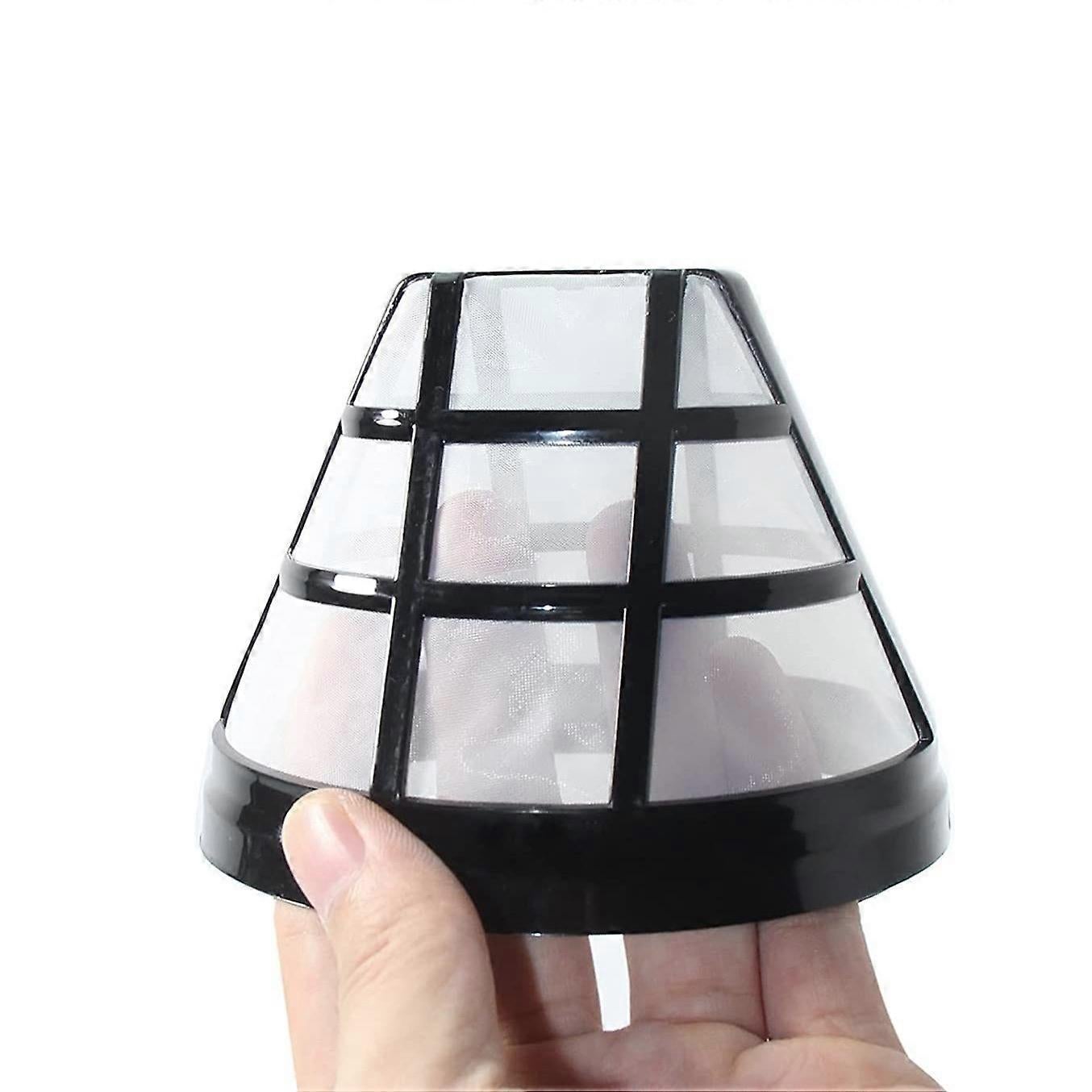 2 Pack Reusable Coffee Maker Basket Filters No.4 Fit 8-12 Cup Drip Machines
