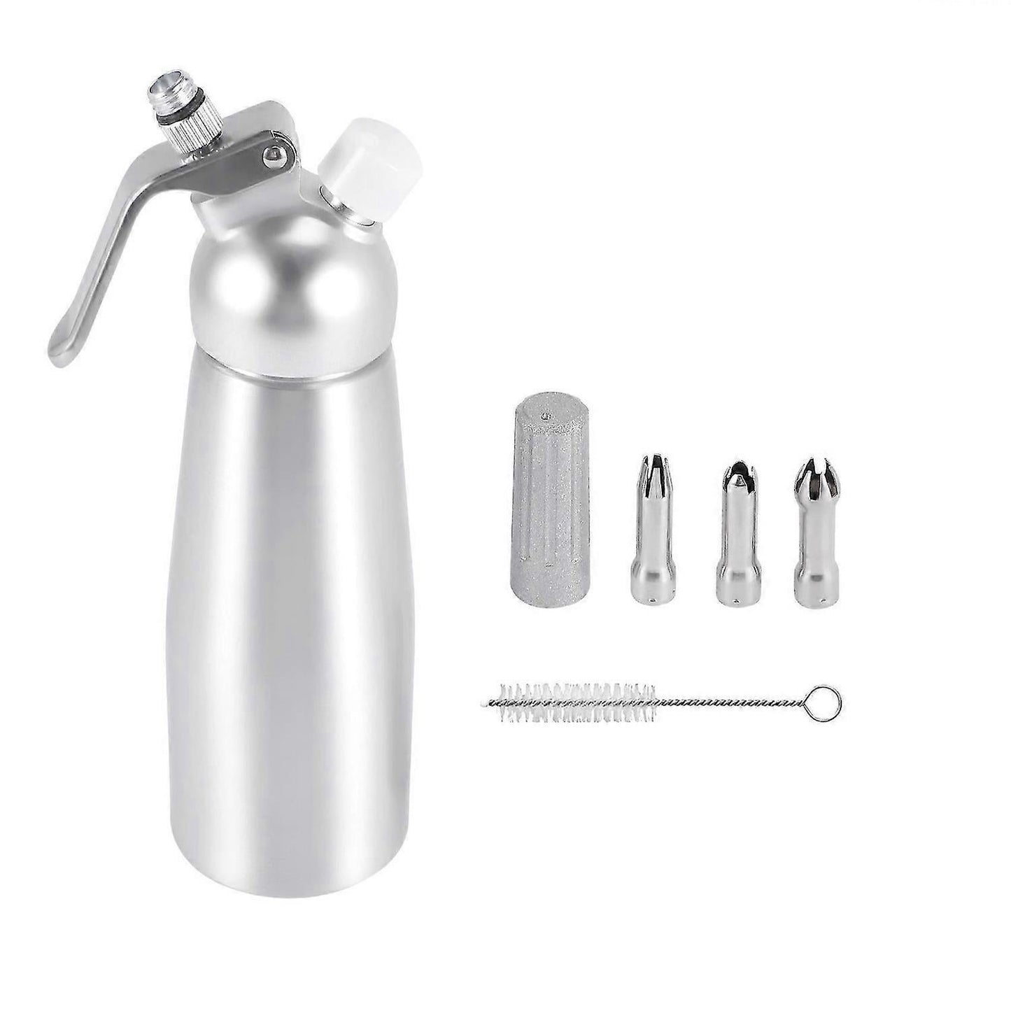 500ml Stainless Steel Whipped Cream Dispenser Professional Cream Canister