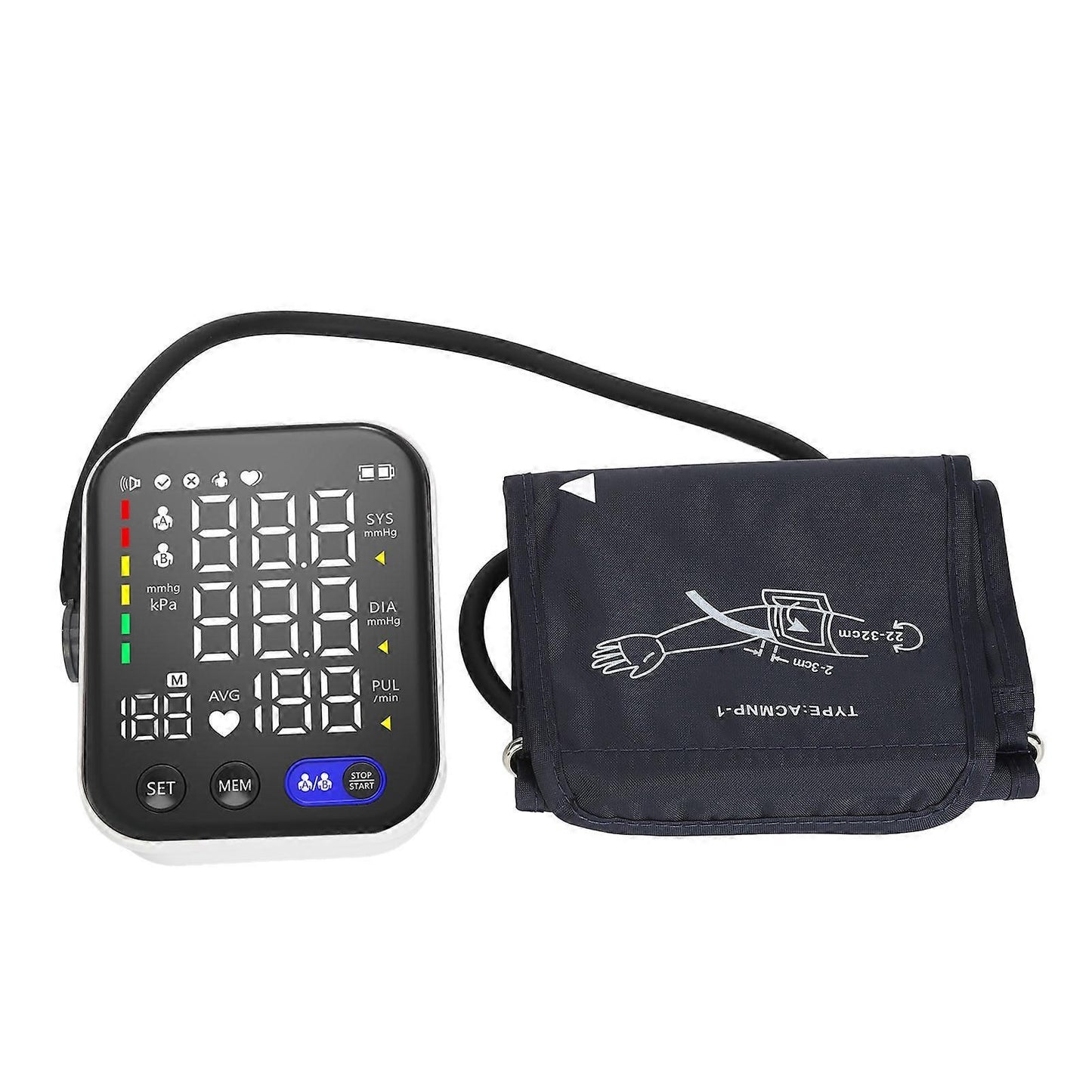 Intelligent Upper Arm Device with English Voice Prompt