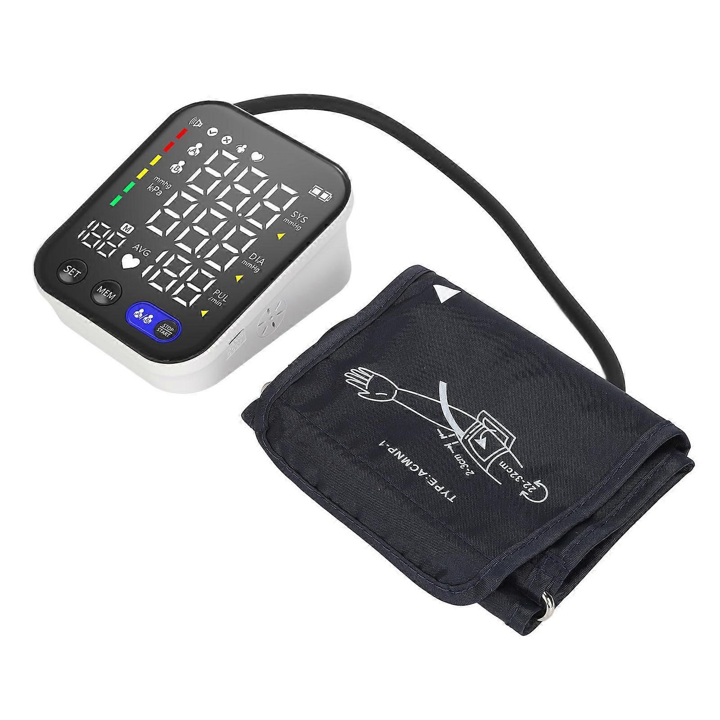 Intelligent Upper Arm Device with English Voice Prompt