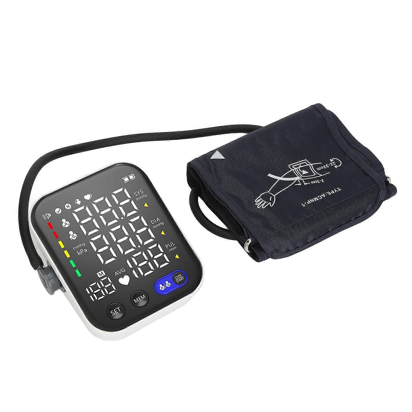 Intelligent Upper Arm Device with English Voice Prompt