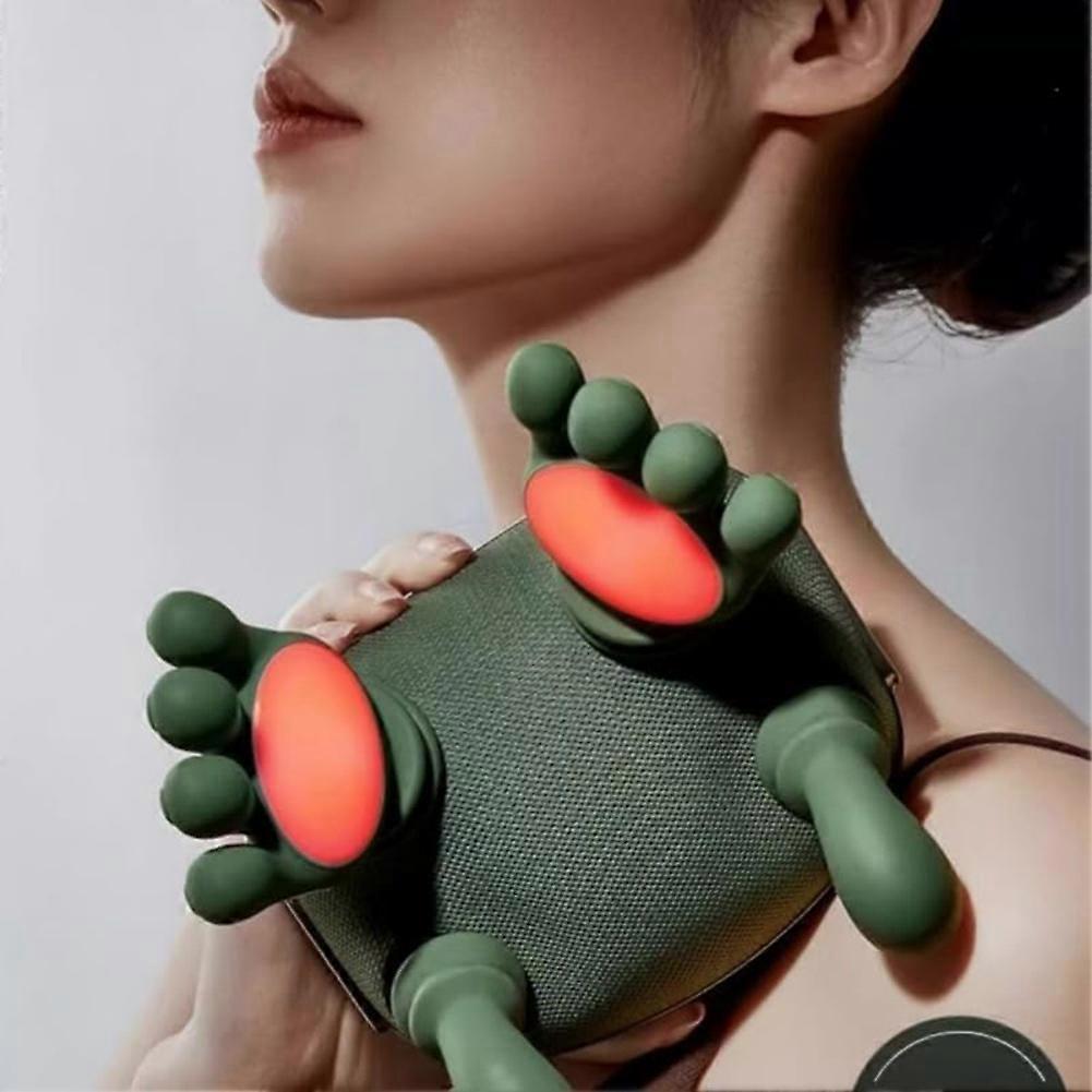 Shoulder & Neck Massager with Heat Therapy, Muscle Relief for Office Breaks