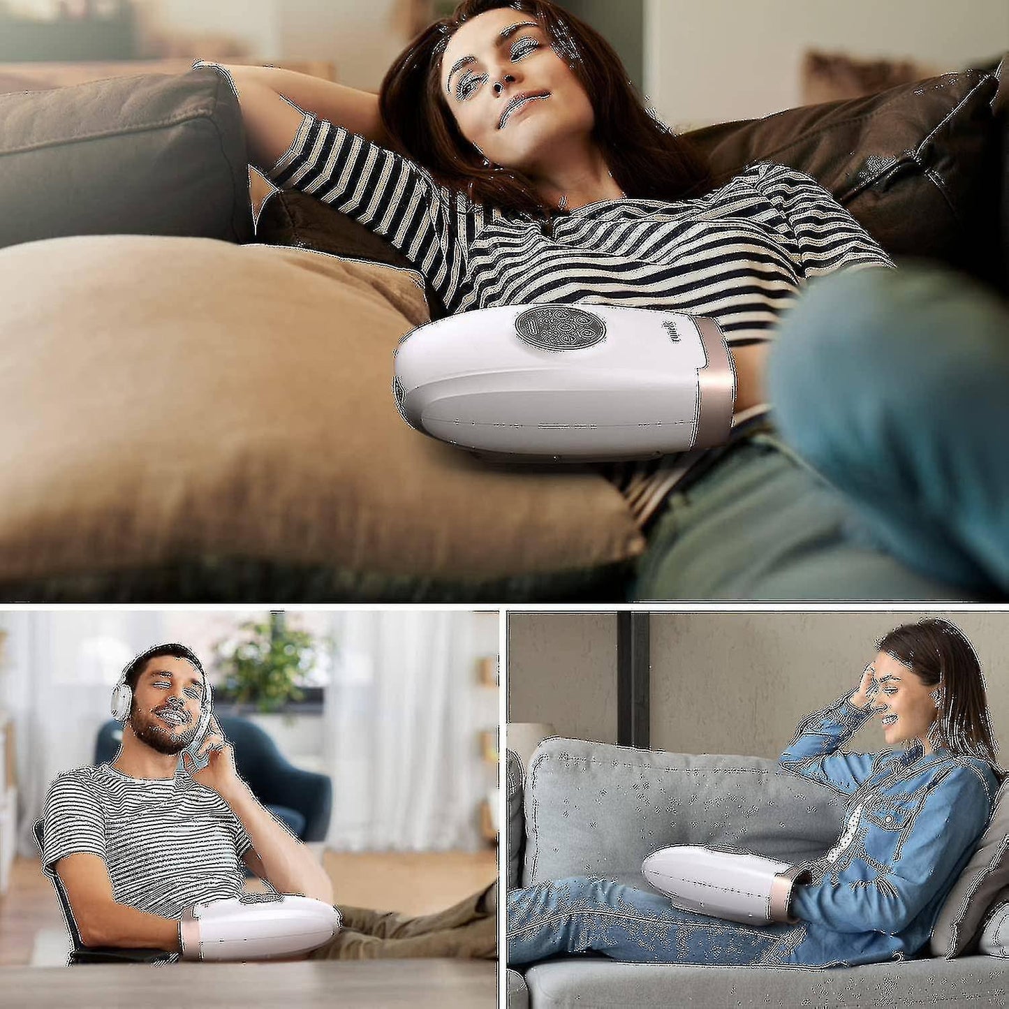 Cordless Hand Massager for Arthritis & Carpal Tunnel with Heat