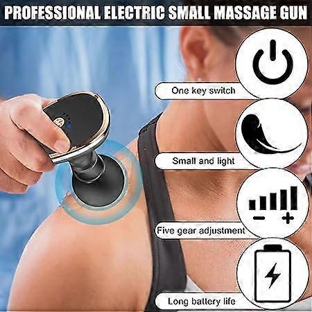 Mini Electric Handheld Muscle Massager for Trigger Point Relief
