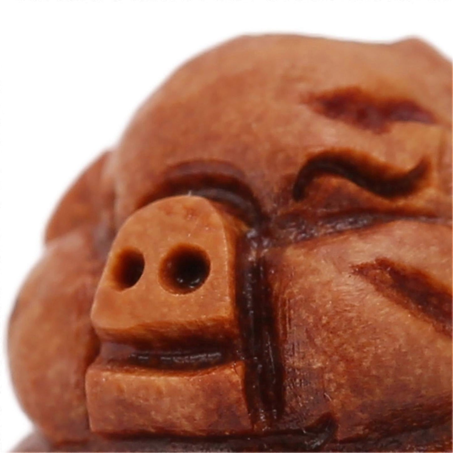 Wood Pig Hand Massager Ball, Stress Relief Exercise Tool