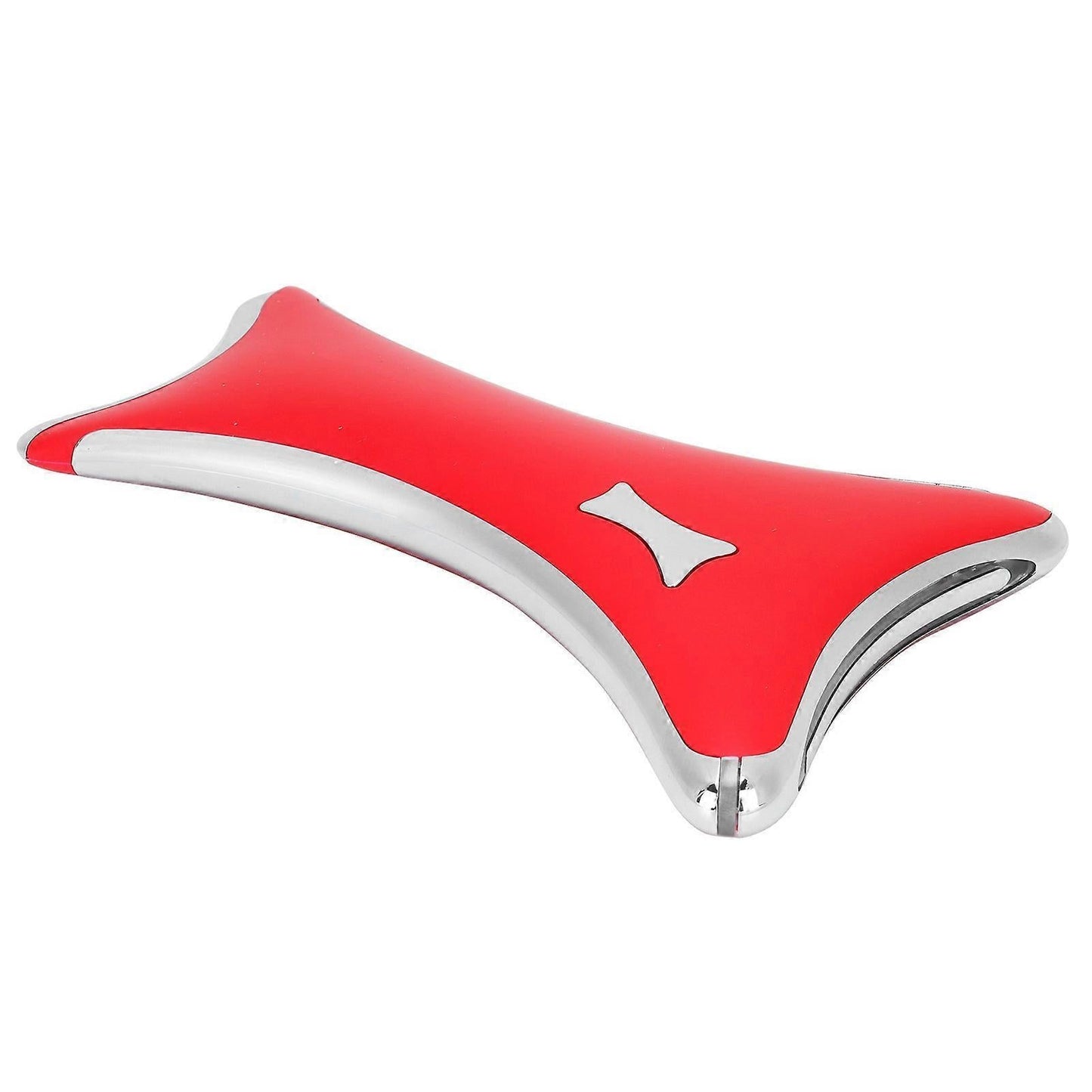 LED Electric Guasha Scraper with Heating & Vibration, USB Facial Scraping Massager, Red