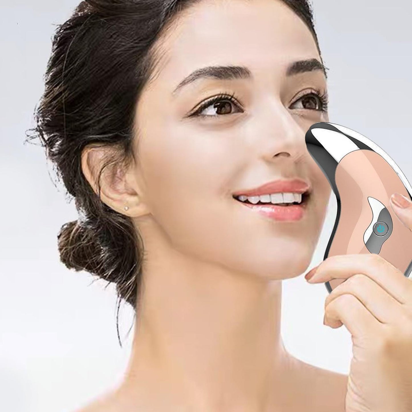 Electric Facial Guasha Plate, Scraping Massage Board Tool, White