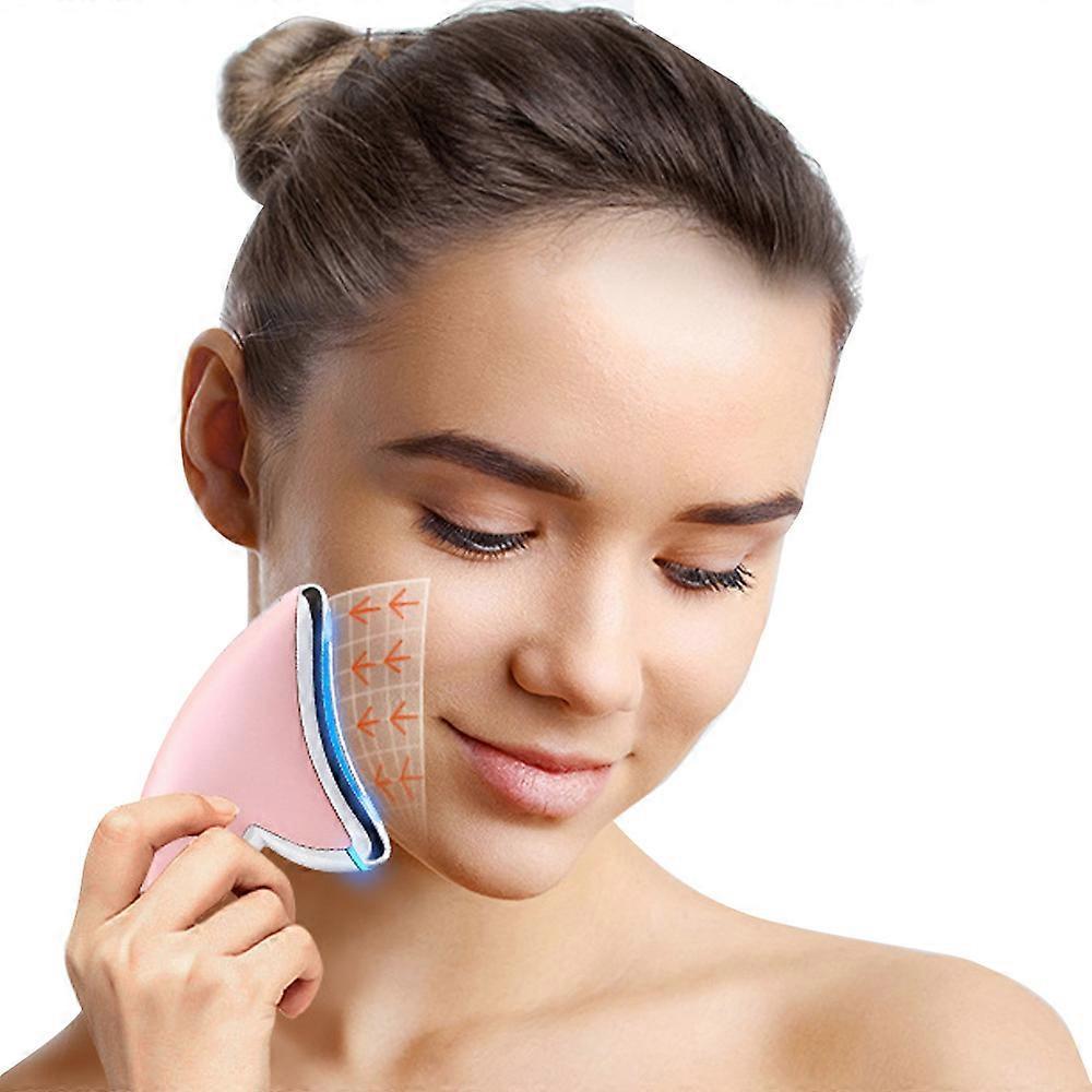 Face & Neck Guasha Massager, Facial Wrinkle Removal Massage Device