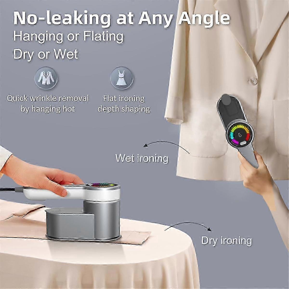 6 Modes Portable Garment Steamer Handheld Clothes Steamer Ironing Machine