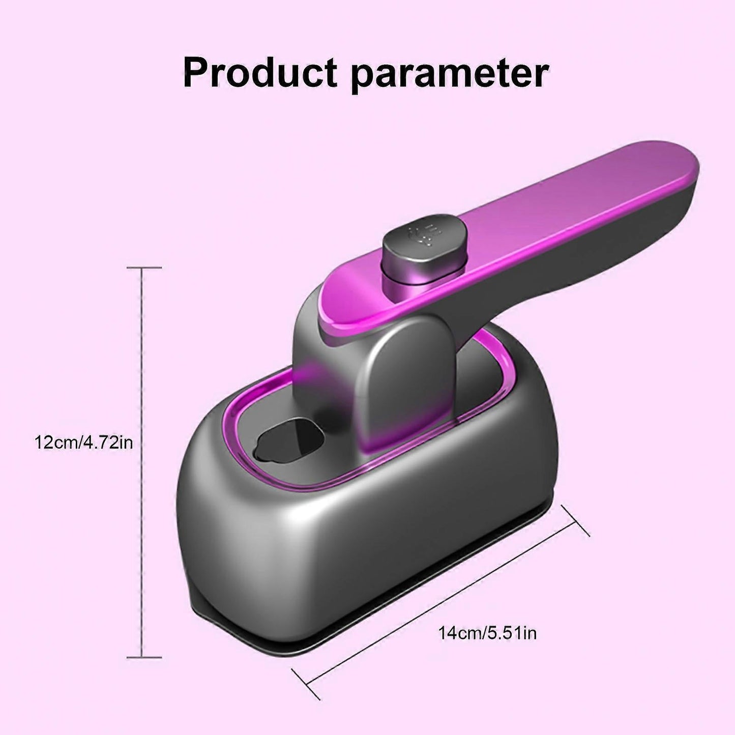 Rotatable Handheld Steamer Iron for Clothes Portable Travel Garment Iron