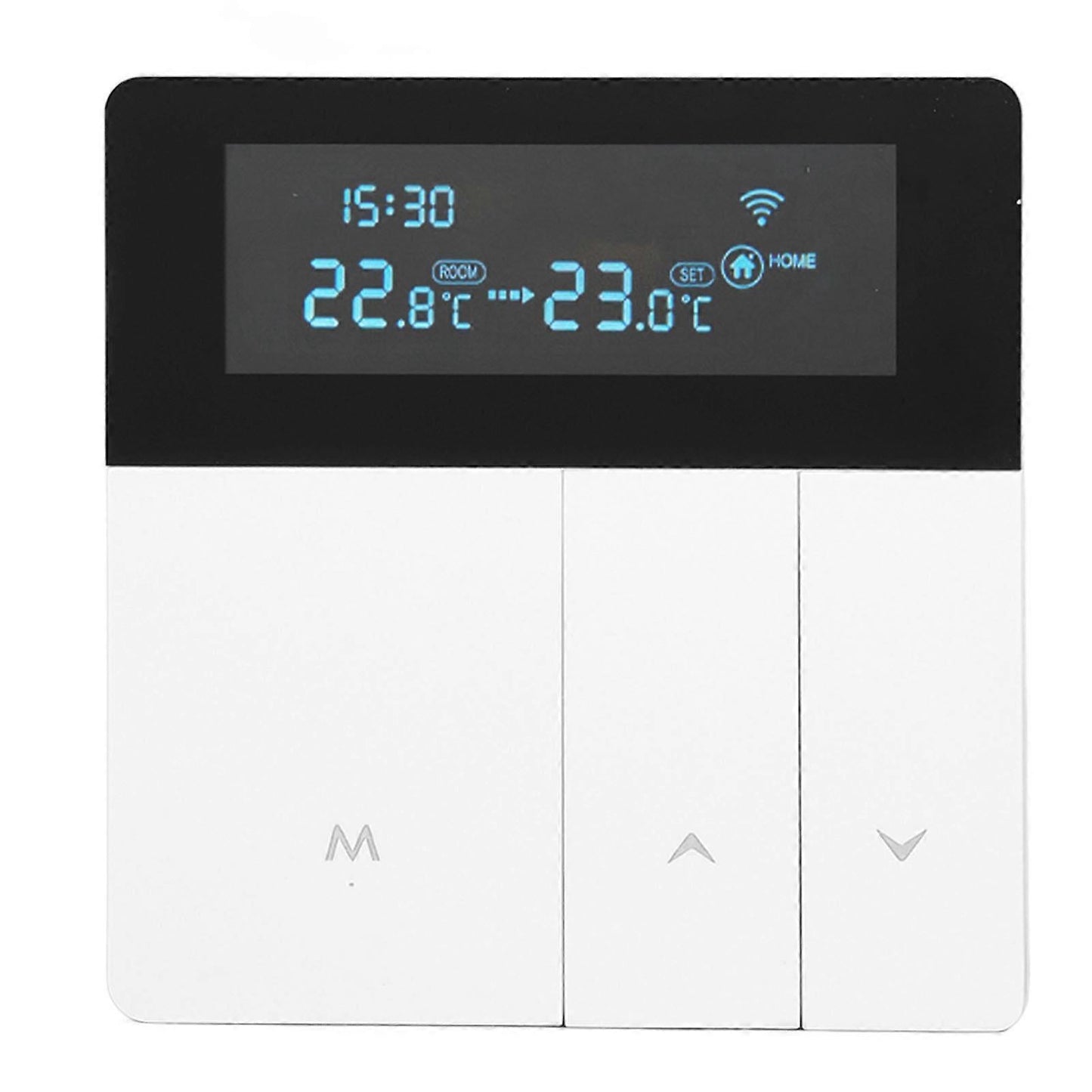 Color Smart Electric Heating Thermostat Programmable 16A AC90-240V for Home Office