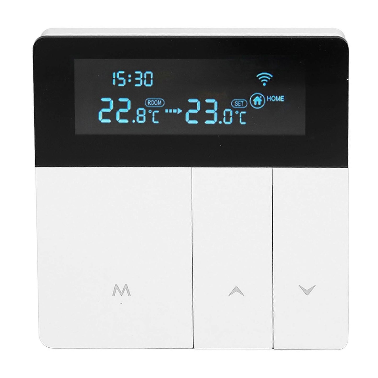 Color Smart Electric Heating Thermostat Programmable 16A AC90-240V for Home Office