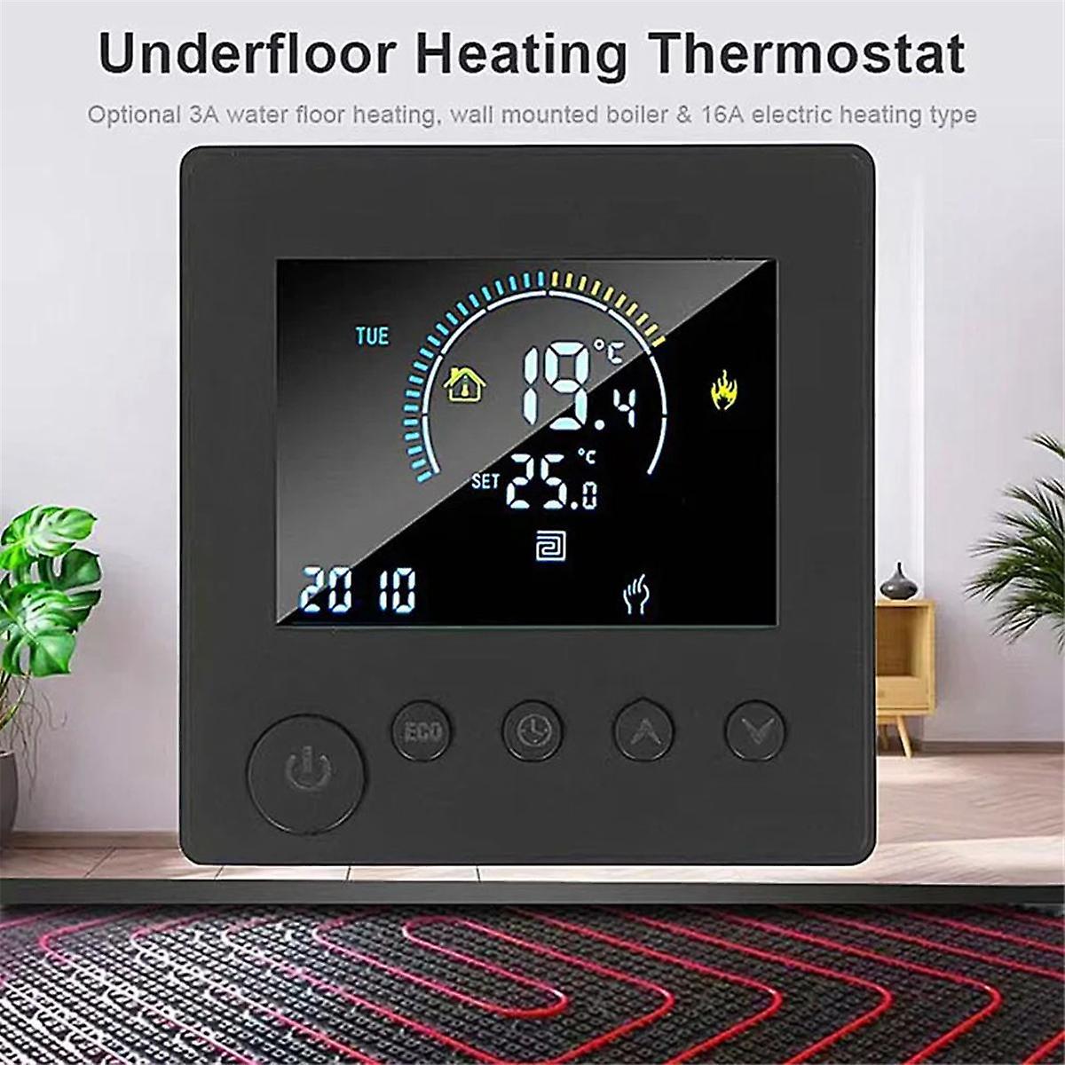 WiFi Smart Thermostat Electric Floor Heating Water & Gas Boiler Temperature Controller