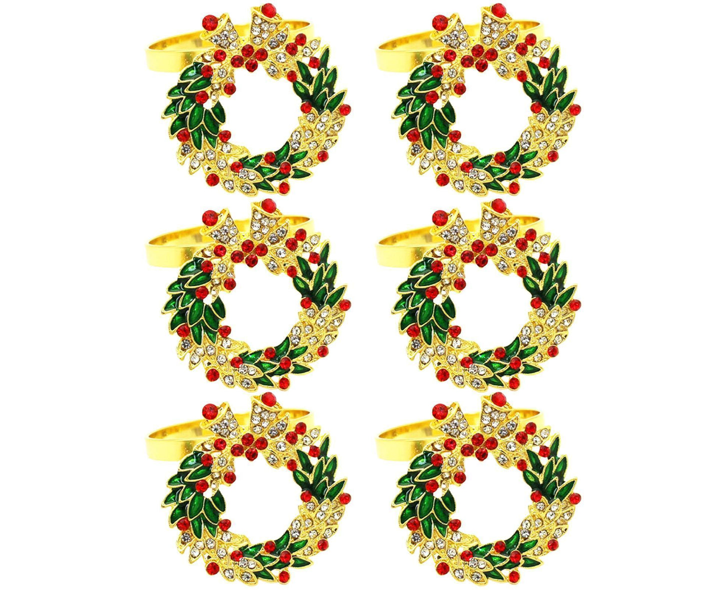 Napkin Buckles Set-Multicolor