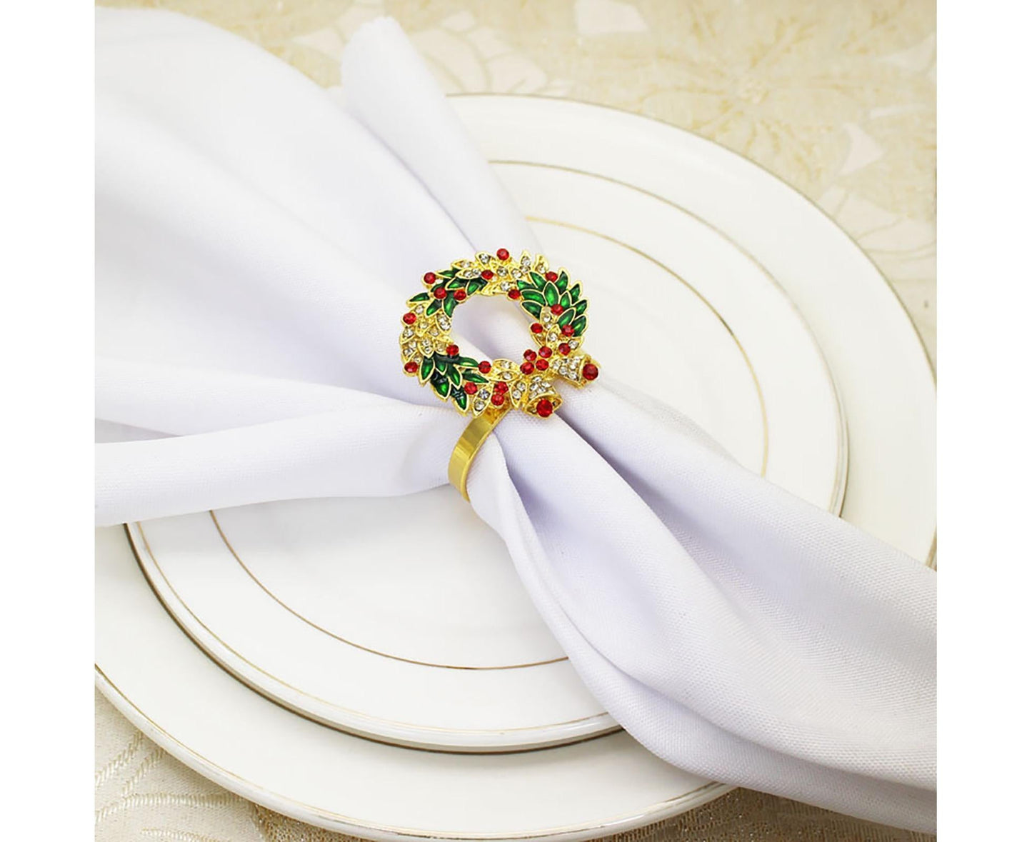 Napkin Buckles Set-Multicolor