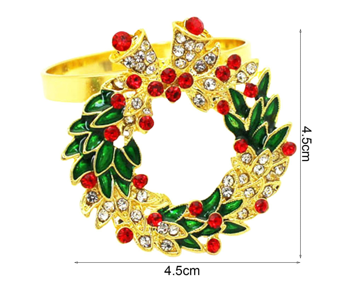 Napkin Buckles Set-Multicolor