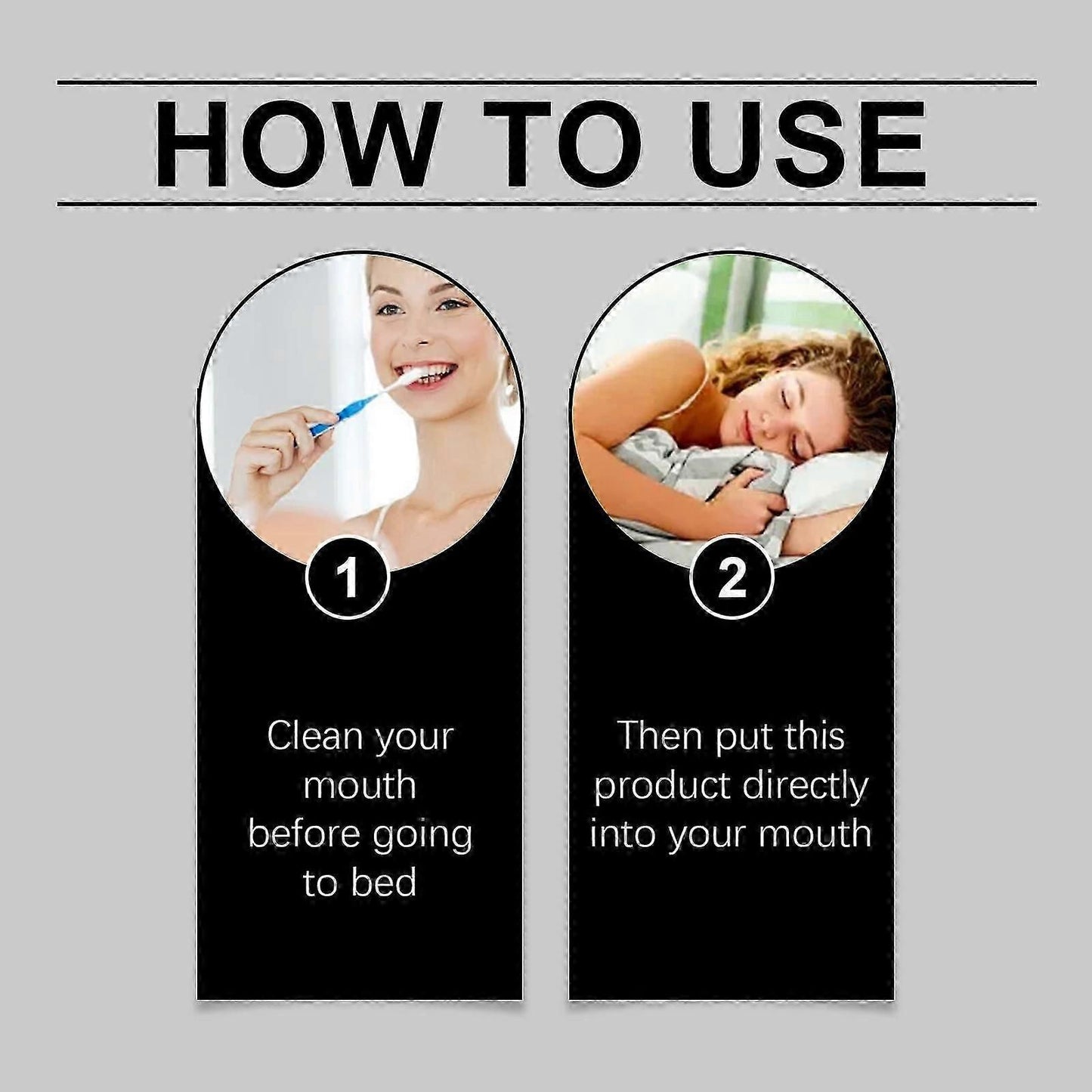 Anti-Snoring Mouthpiece - Silicone, Reusable, Improves Sleep