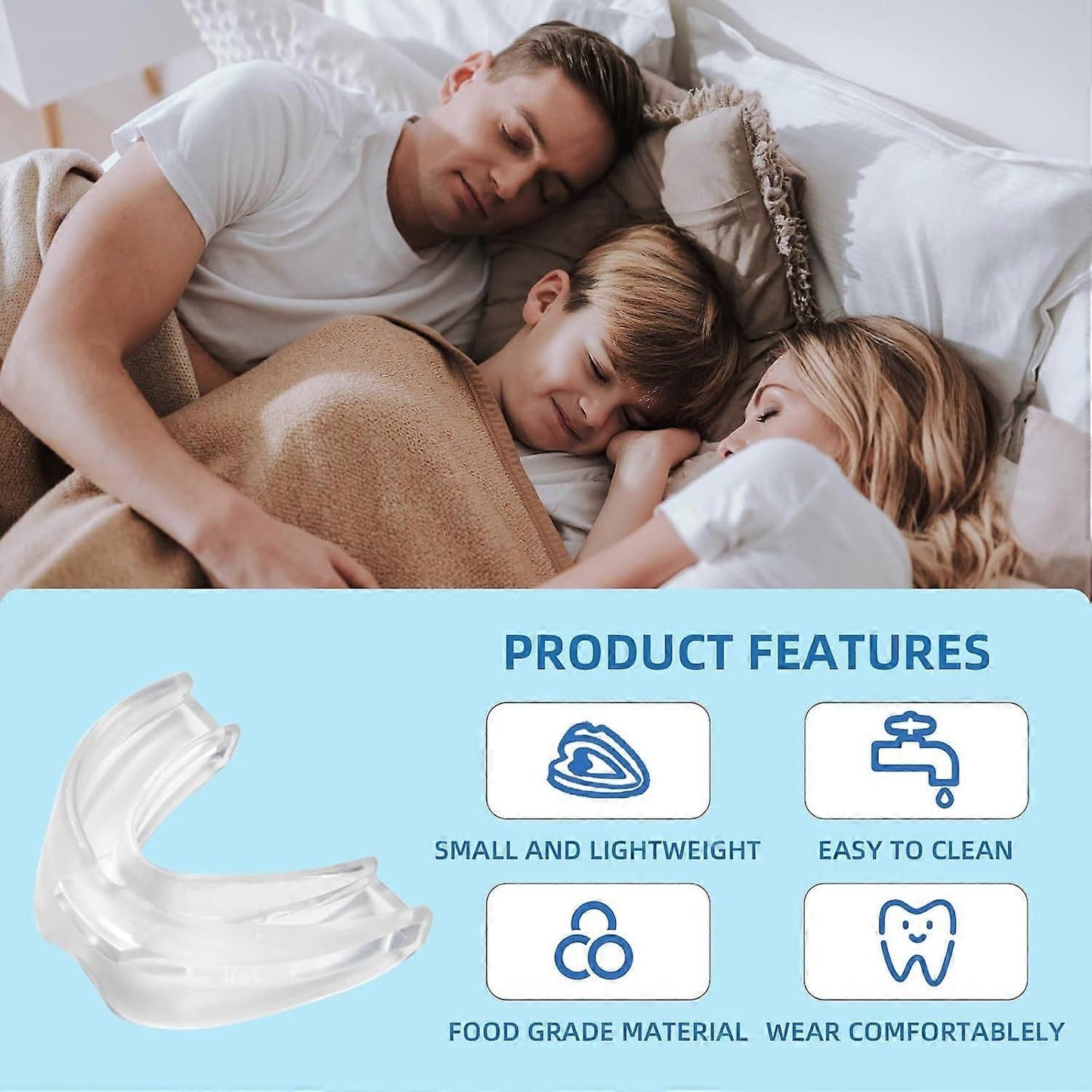 Anti-Snoring Mouthpiece - Reusable, FDA-Cleared, with Case
