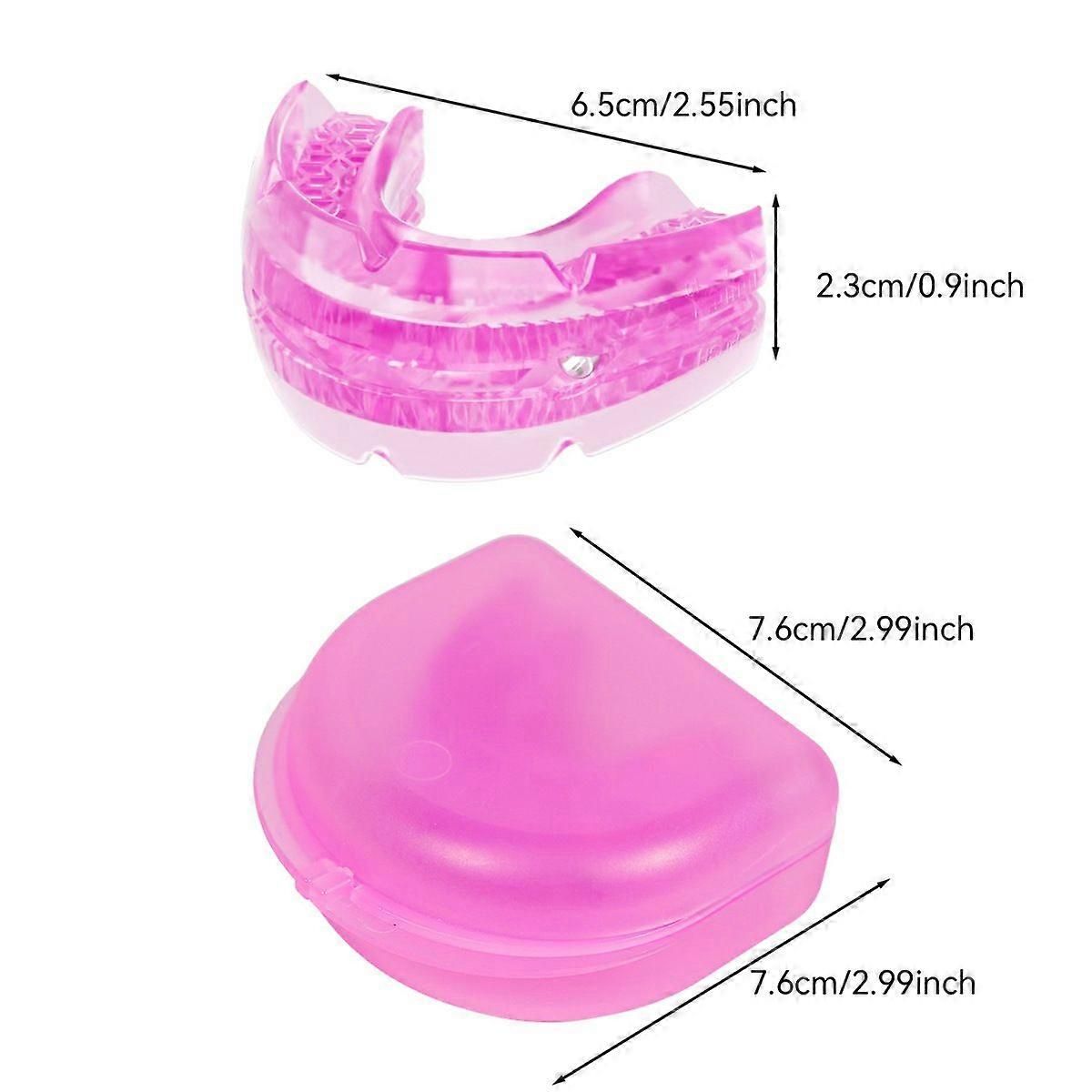 Adjustable Anti-Snoring Mouthpiece - Reduces Snoring, Food-Grade Silicone