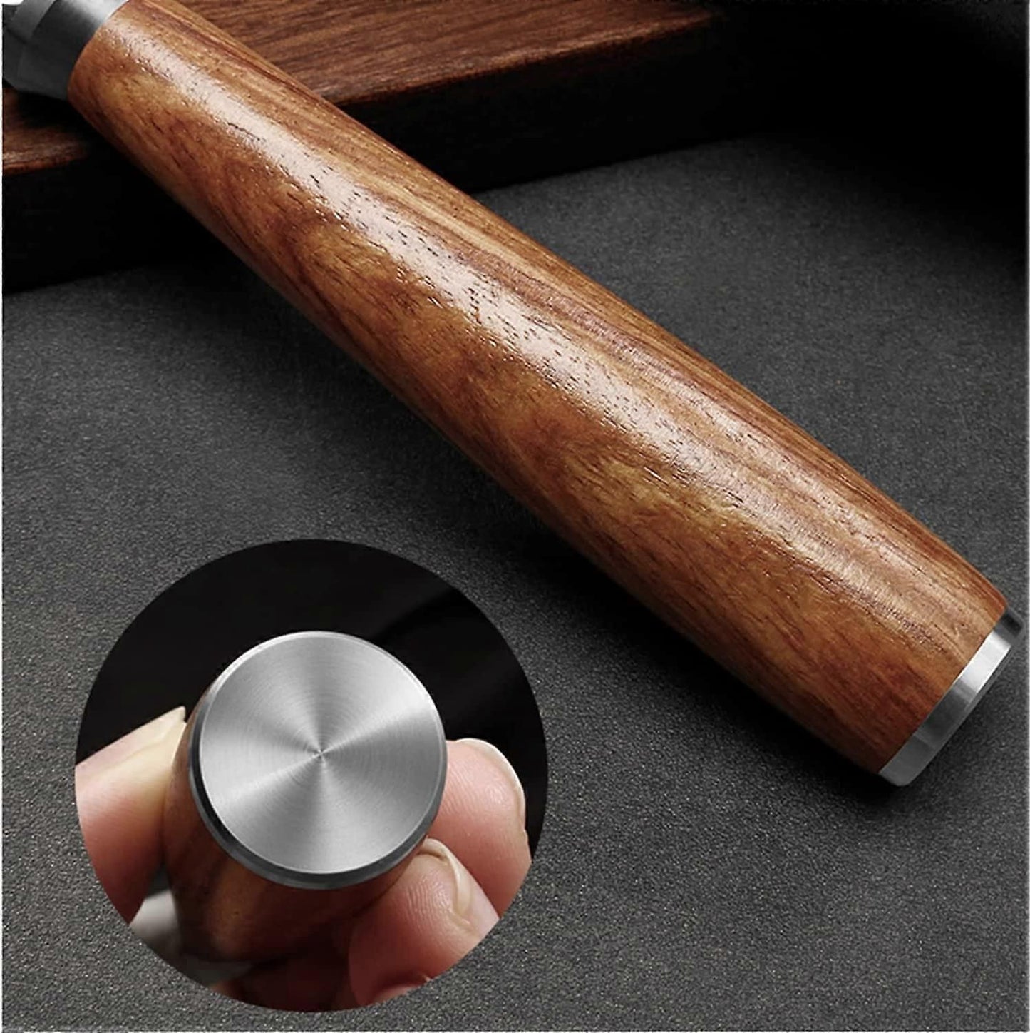 Universal Fruit & Vegetable Peeler - Extra Sharp Toothed Double Edge, Wooden Handle