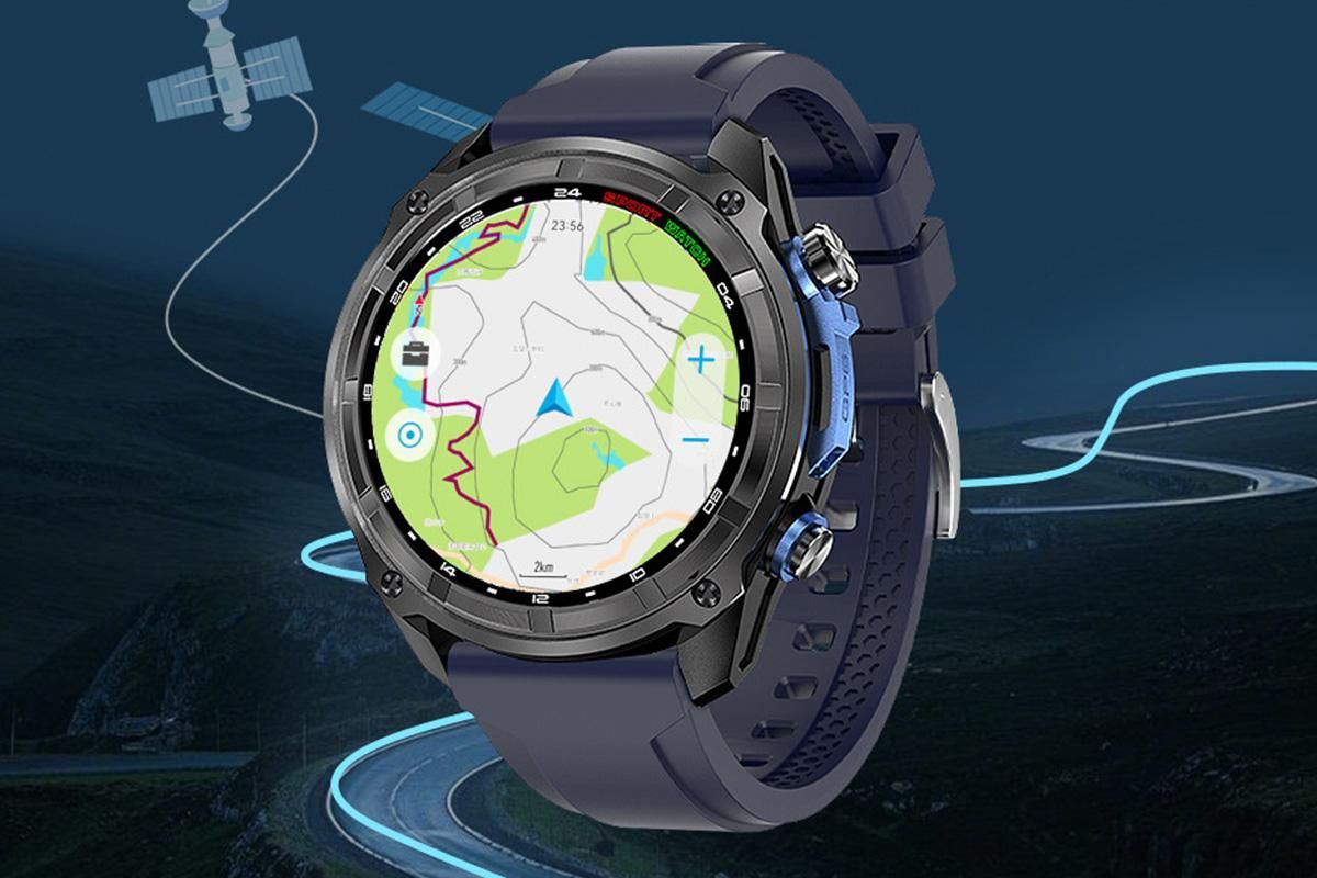 1.43 Inch Outdoor Smart Watch 100+ Sports Modes Bluetooth Call Flashlight 3ATM Waterproof