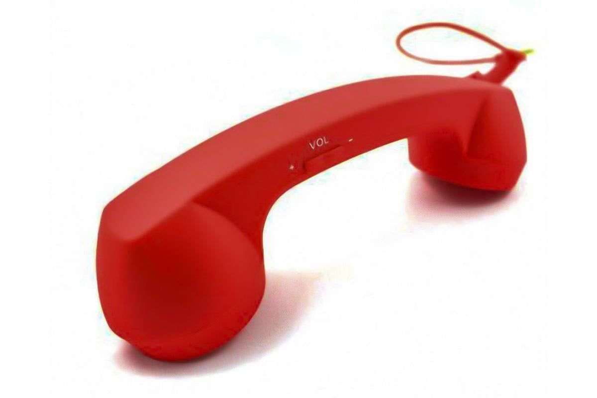 1M Retro Wired Handheld Telephone Handset with Microphone Type C Plug for Smartphones PC