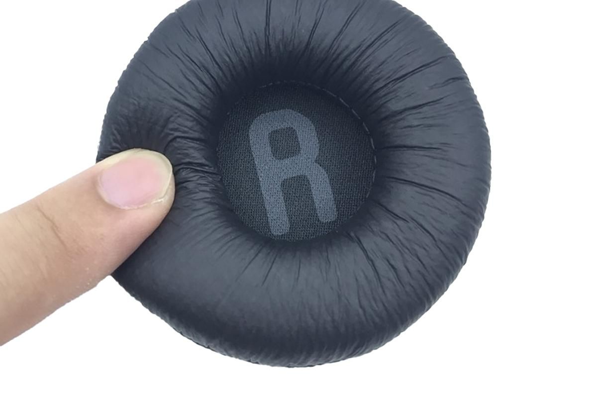 Ear Pads Cushion Cover Replacement Headband Replaceable Foam Headphone Cover for JBL Tune600BT T660NC T670NC Wireless Headphone Ear Pads Headphone Ear Pad Repair Parts -Black