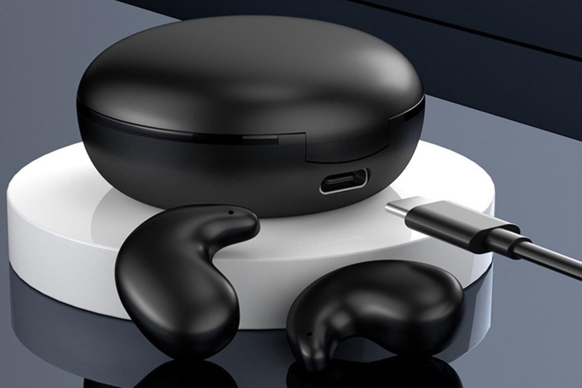 Invisible Sleep Wireless Earbuds Bluetooth 5.3 In-Ear Headphones for Side Sleeping