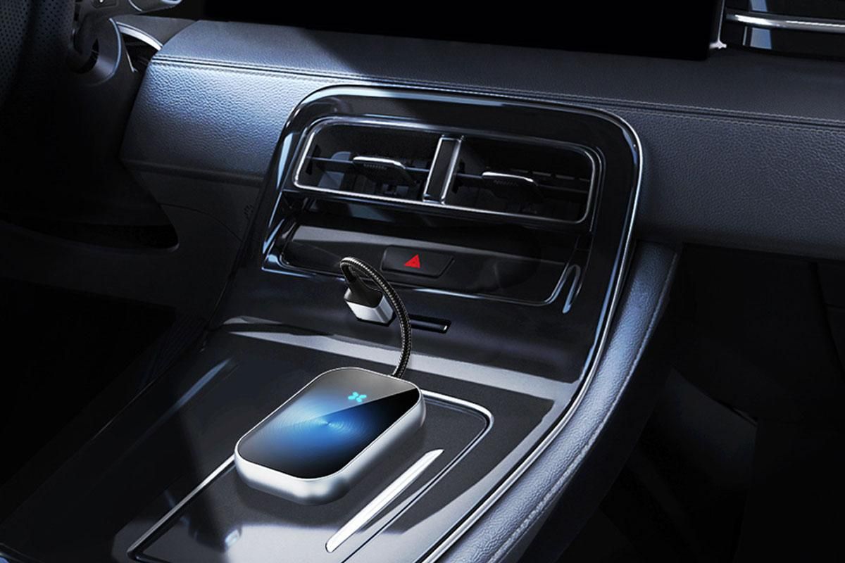 2 in-1 Wireless Adapter Bluetooth Car Play Dongle Wireless CarPlay and Android Auto Adapter for iPhone