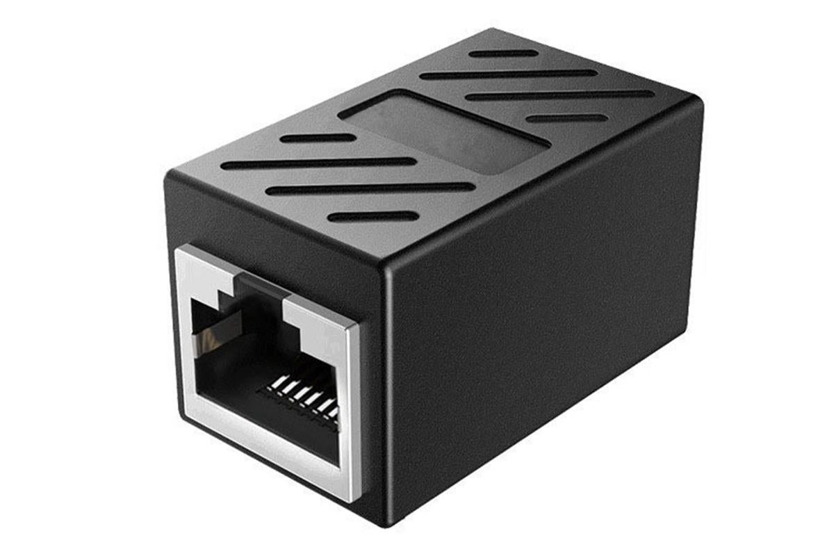 5-Pack RJ45 Ethernet Cable Coupler Inline Adapter Network Extender Connector