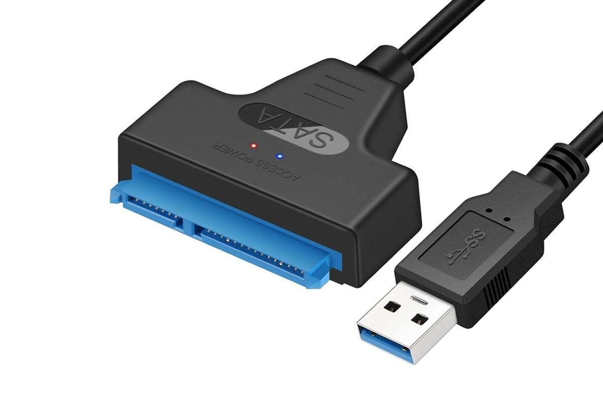 USB 3.0 to SATA Adapter Hard Drive Converter Cable SATA to USB 3.0 Adapter Cable External Hard Drive Converter Support UASP