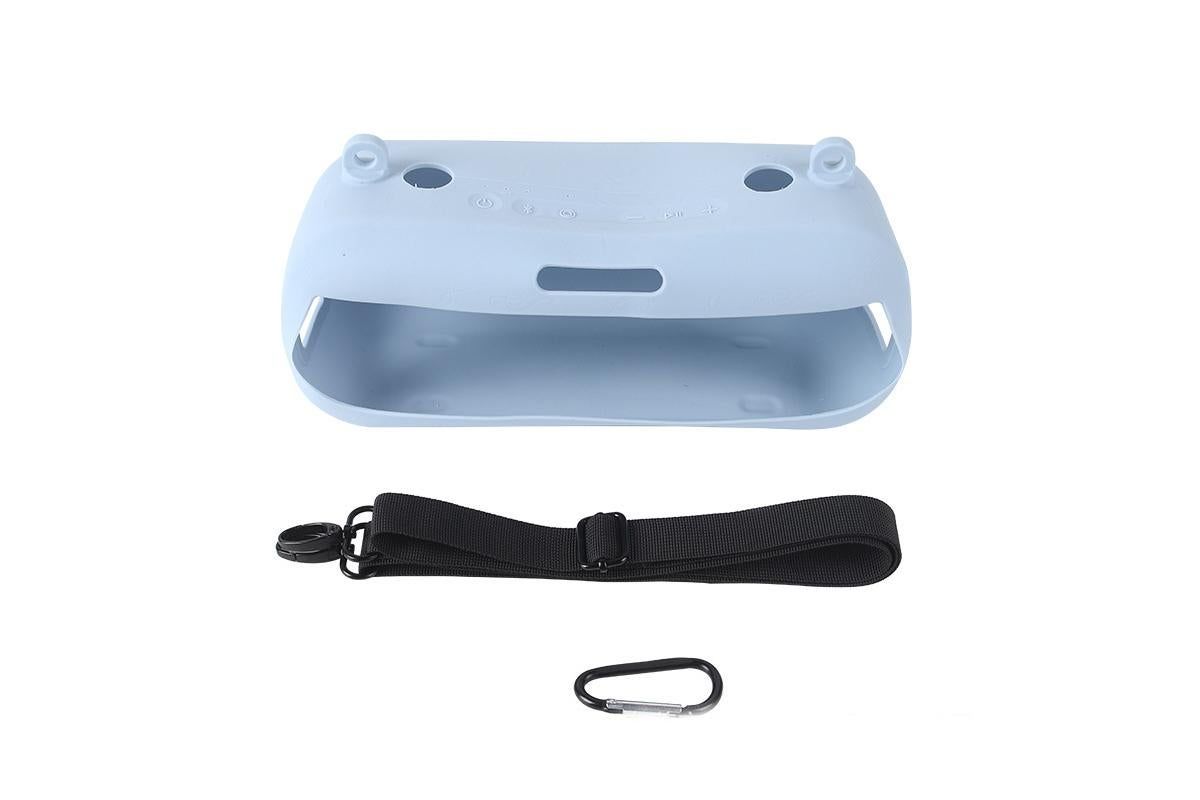 Silicone Protective Case with Shoulder Strap Compatible with Bose SoundLink Max Speaker - Blue