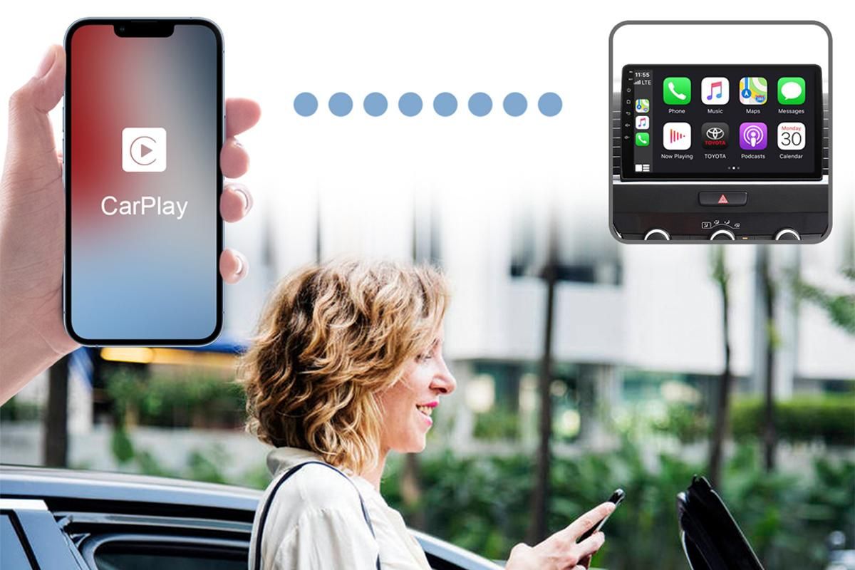 Wireless CarPlay Adapter Wireless Receiver Convert Wired to Wireless CarPlay Dongle Cars for Apple Carplay