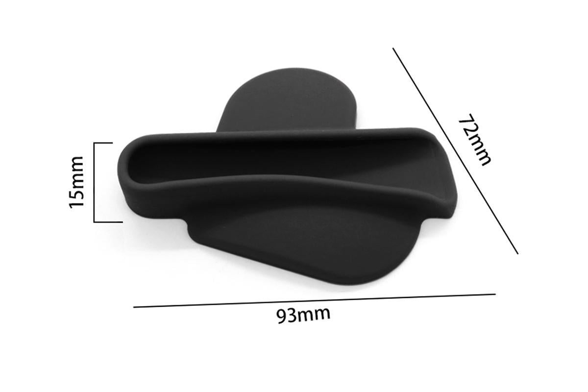 Holder for Rhode Skin Lip Lipstick Holder for Phone Case Peel and Stick Silicone Cover -White & Black