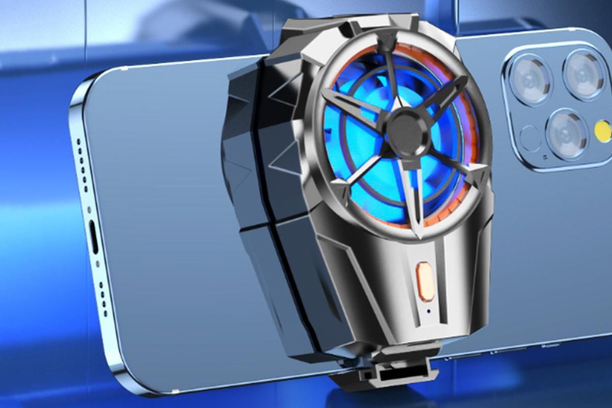 Phone Cooler for Gaming Mobile Phone Cooling Fan Lightweight Quiet