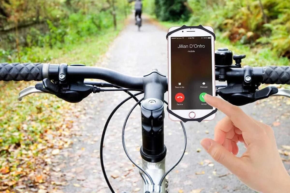 Anti Vibration Bike Phone Holder Motorcycle Mount Gravity Lock for Phones