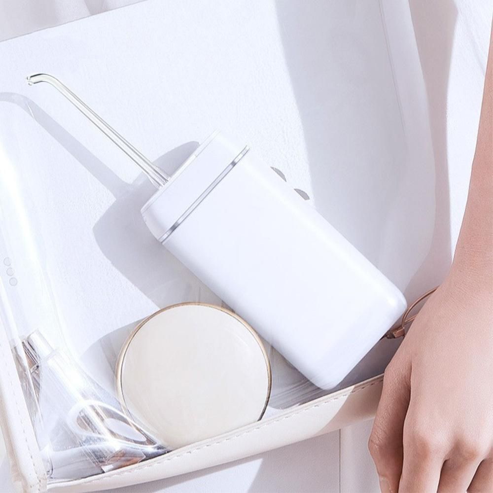 Water Flosser 3 Modes and IPX7 Waterproof Travel Water Flossers for Teeth and Braces - White