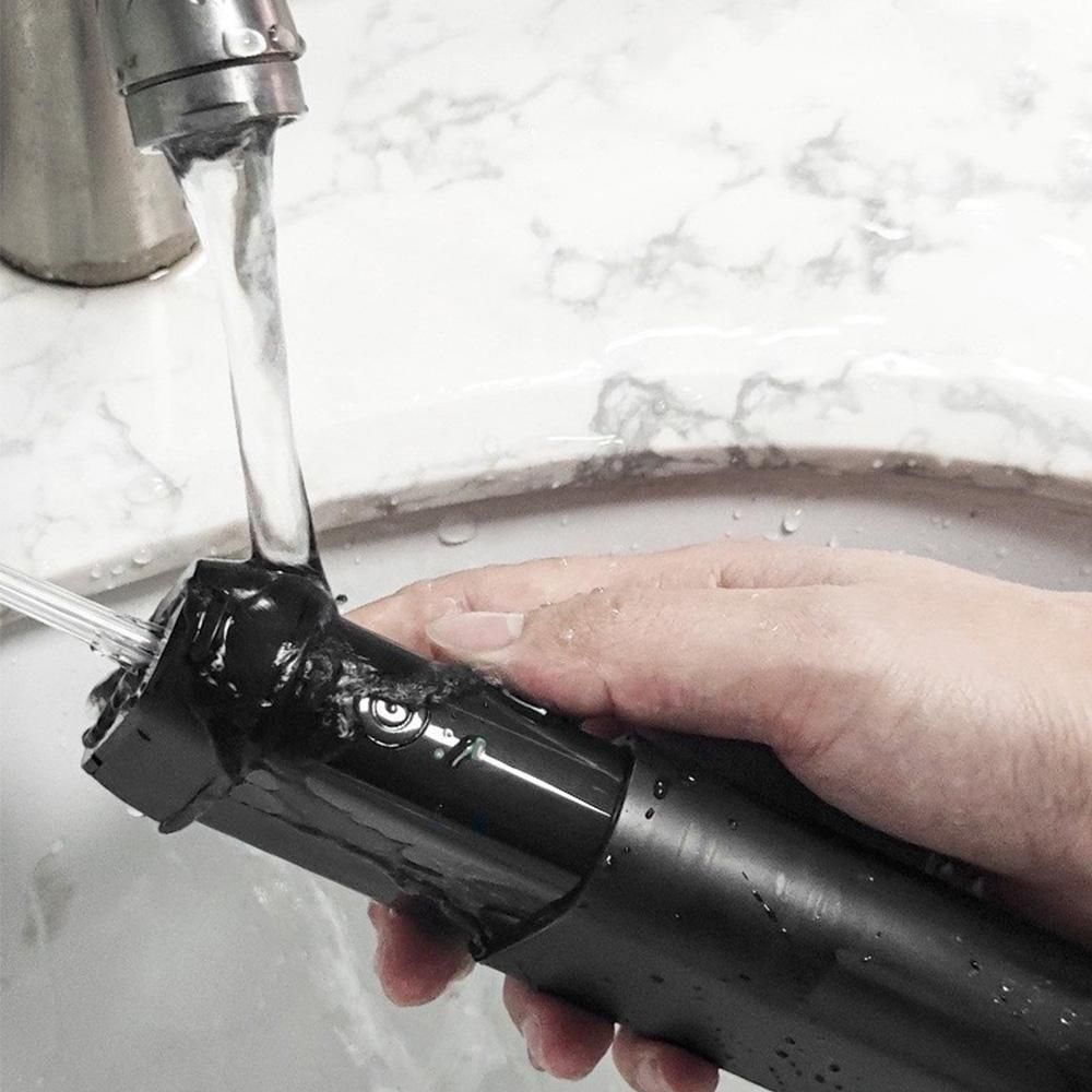 Water Flosser 3 Modes and IPX7 Waterproof Travel Water Flossers for Teeth and Braces - Black