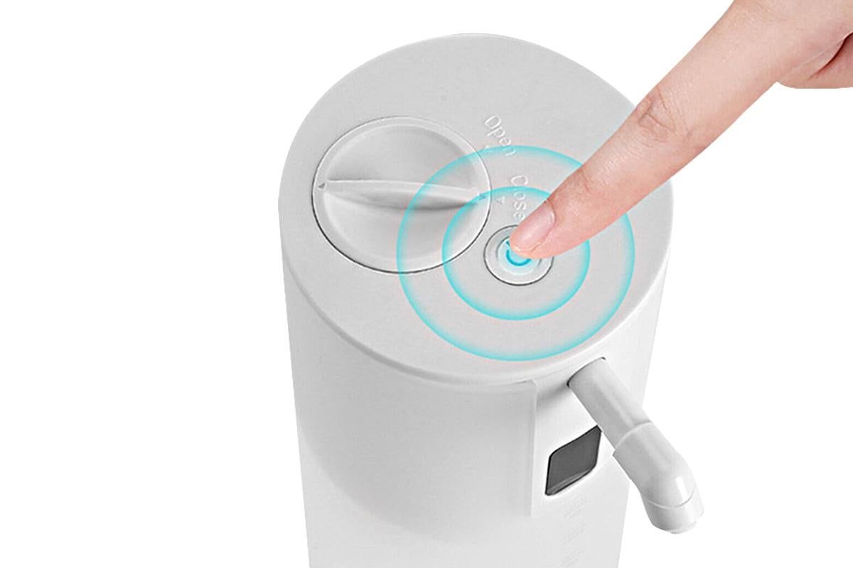 Rechargeable Portable Automatic Mouthwash Dispenser for Bathroom -White